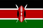 The Flag of Kenya